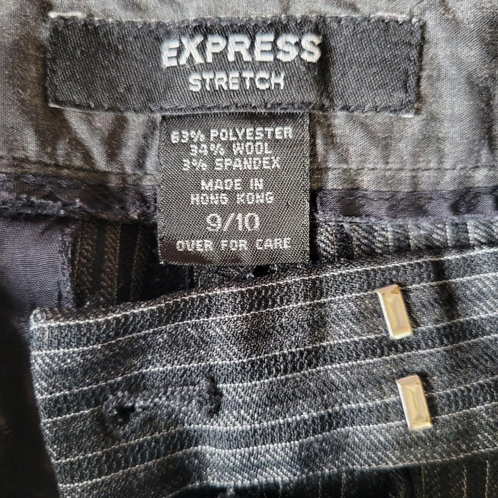 Express 9/10 Wool blend Women's pants - Picture 3 of 6